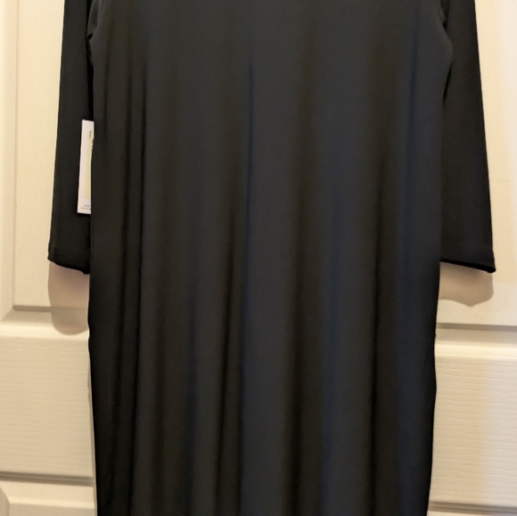 Sympli ReZip Tunic Top Black Size 10 Quarter Zip Neckline New With Tags - Picture 11 of 14